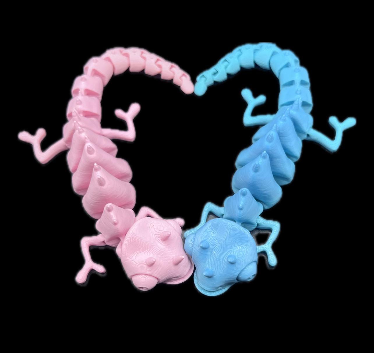 Articulated Gecko | 3D-Printed Fidget Toy | Free Shipping Available
