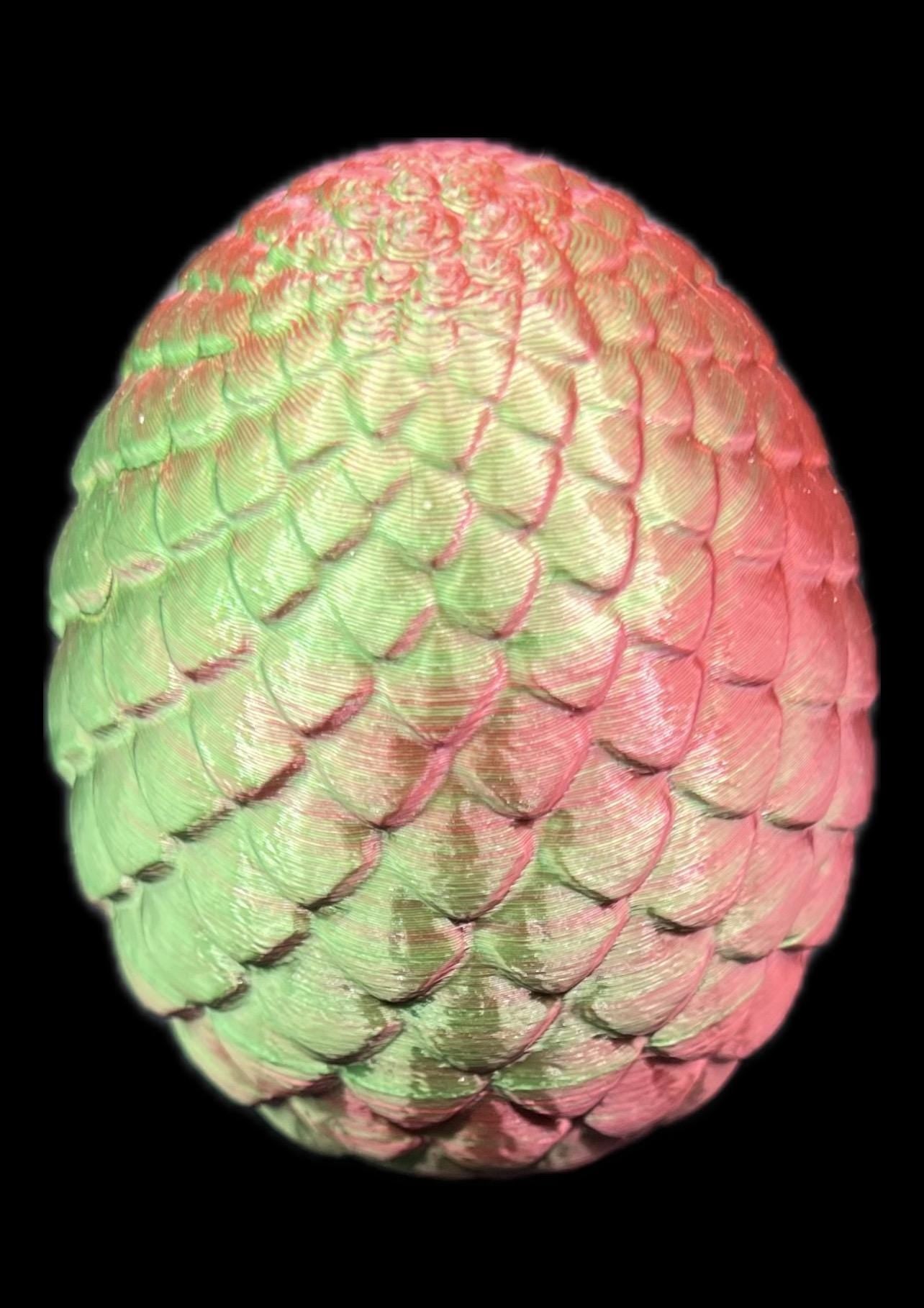 3D-Printed Dragon Egg | Fantasy Décor & Fidget Storage | Unique Gift for Fantasy Lovers | Available in 4 Sizes