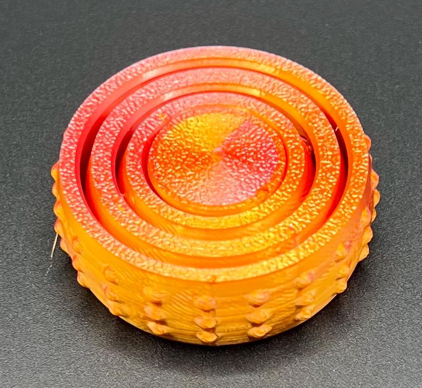 Gyro Spinner Fidget Bundle of Three– 3D-Printed Stress Relief Toys with Optional Dragon Egg Storage