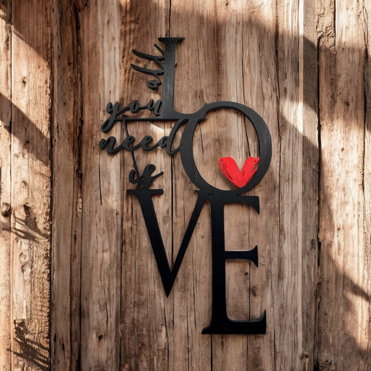All You Need is Love Wall Decor
