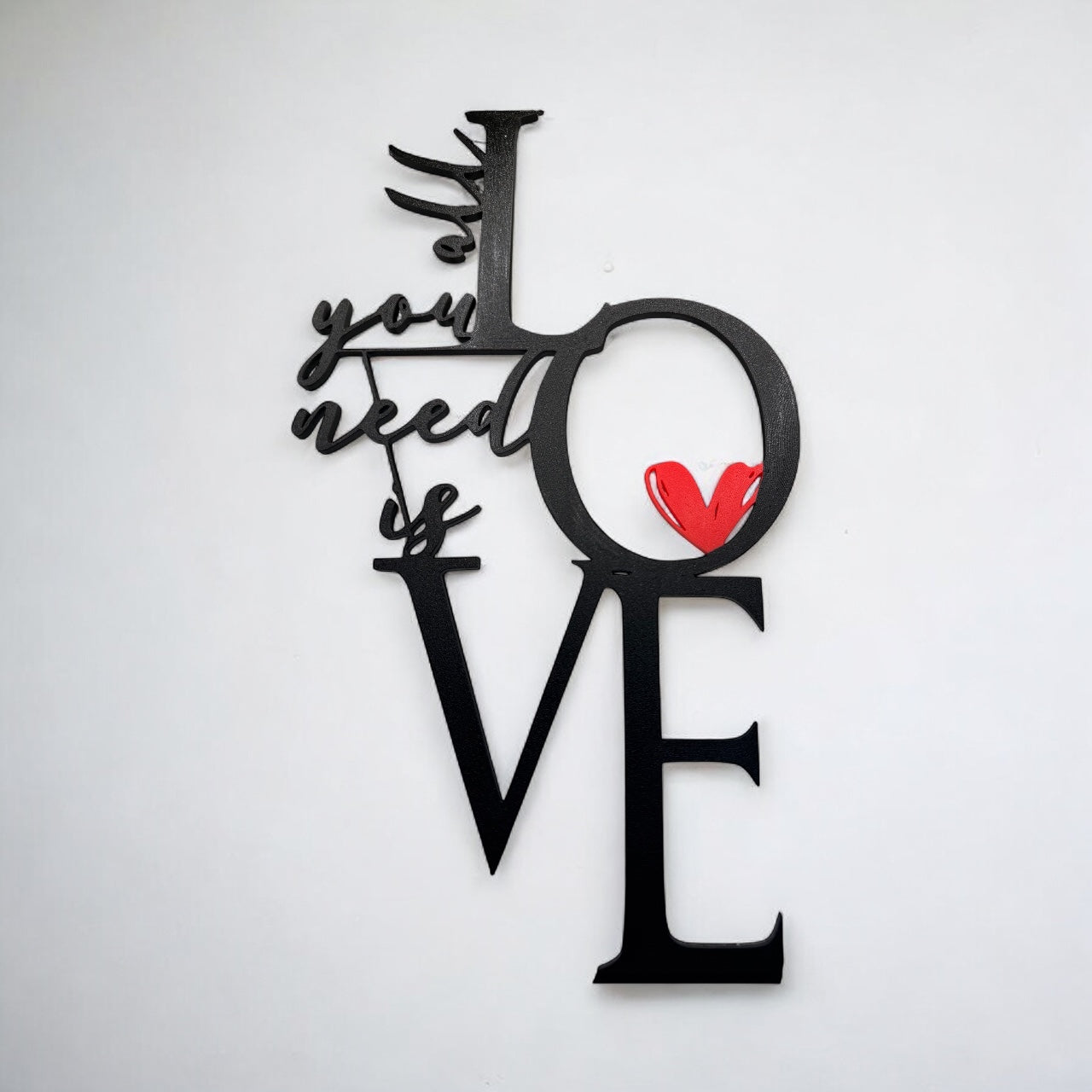 All You Need is Love Wall Decor