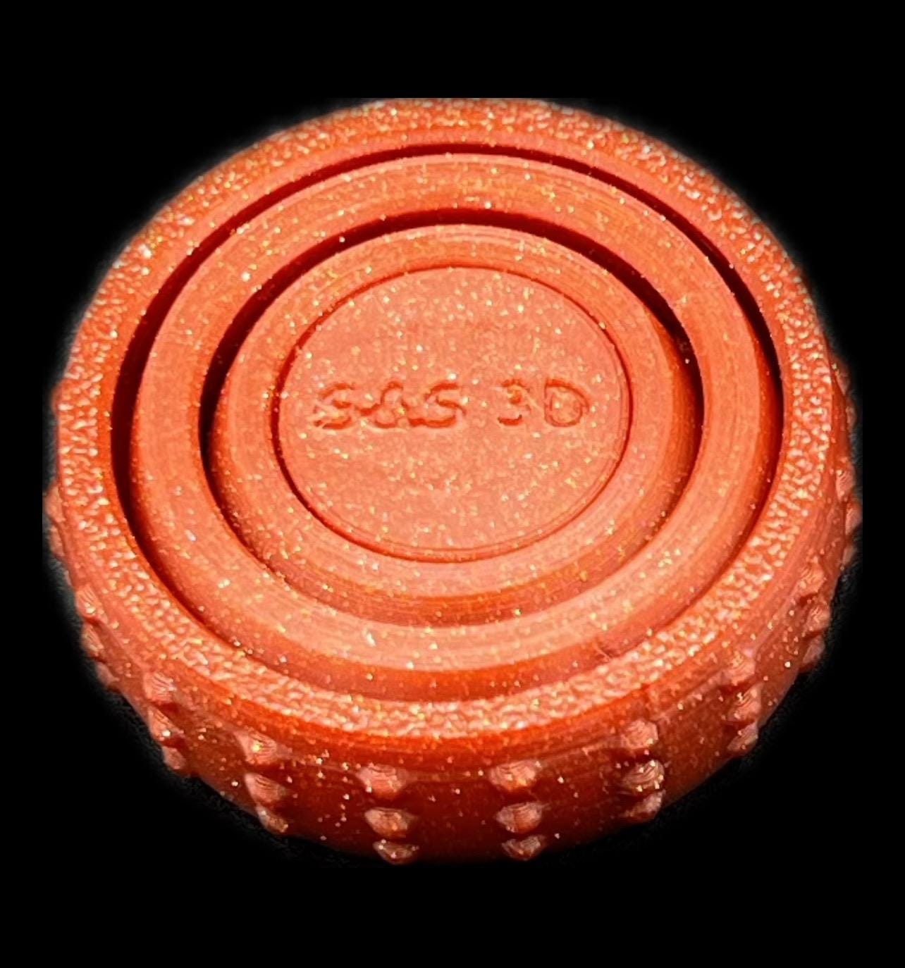 Gyro Spinner Fidget Bundle of Three– 3D-Printed Stress Relief Toys with Optional Dragon Egg Storage