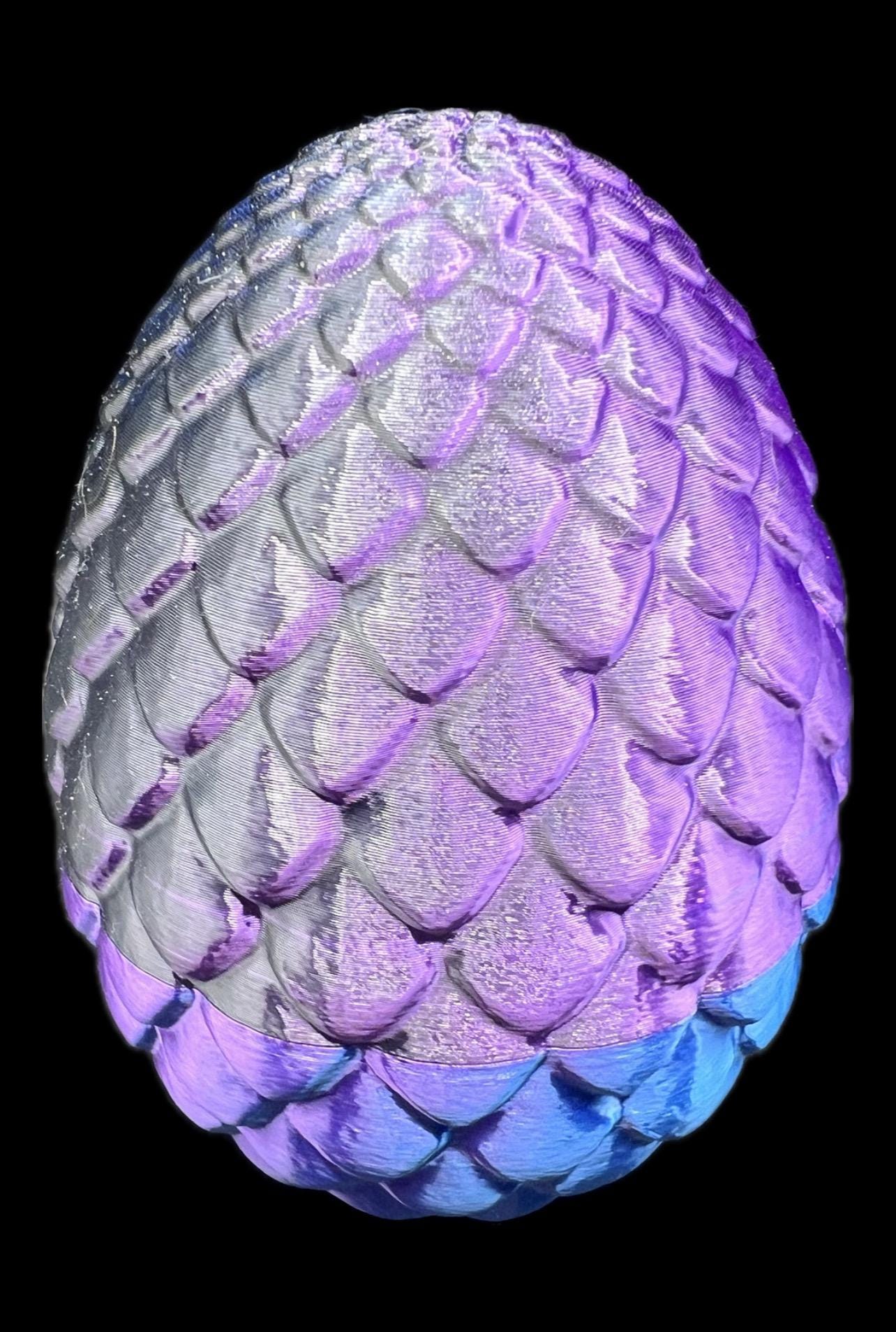 3D-Printed Dragon Egg | Fantasy Décor & Fidget Storage | Unique Gift for Fantasy Lovers | Available in 4 Sizes